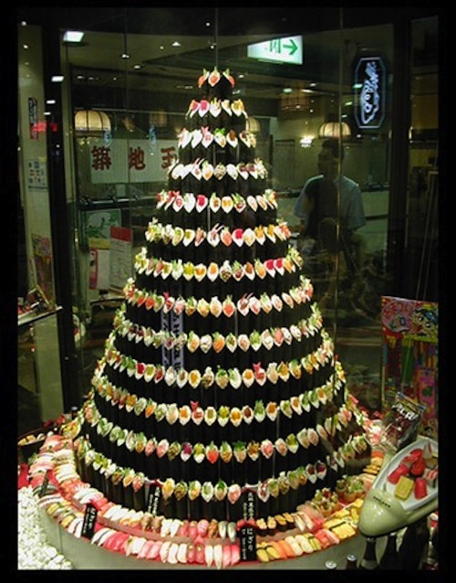 Sushi-Christmas-Tree-